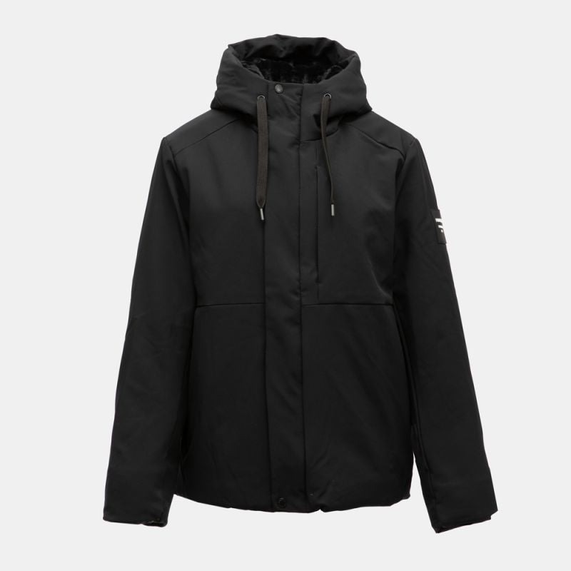 PARAGOOSE Stream – Veste noire capuche doublée fourrure