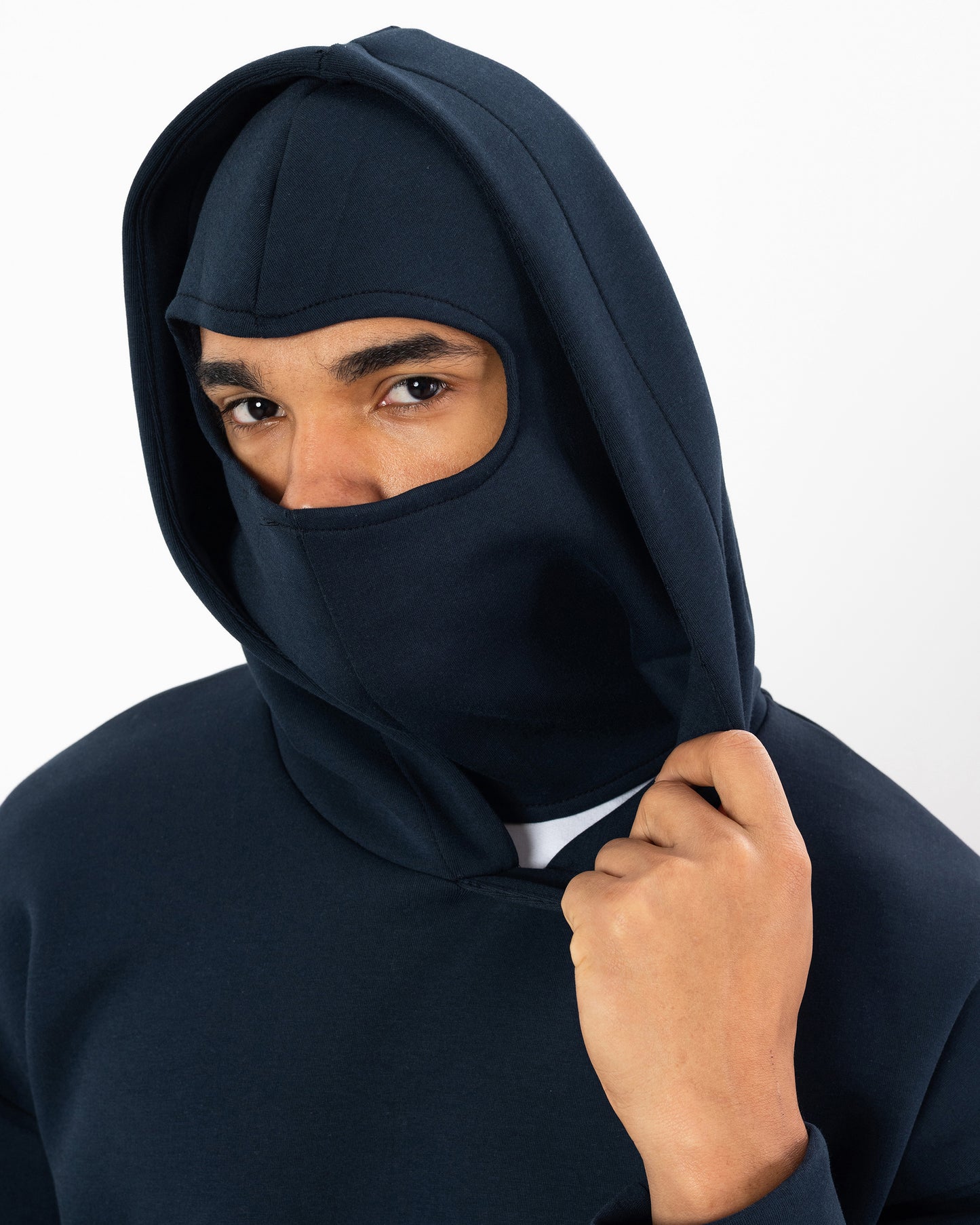 HOODIE CAGOULE SCUBA – Oversize Premium - Bleu Marine