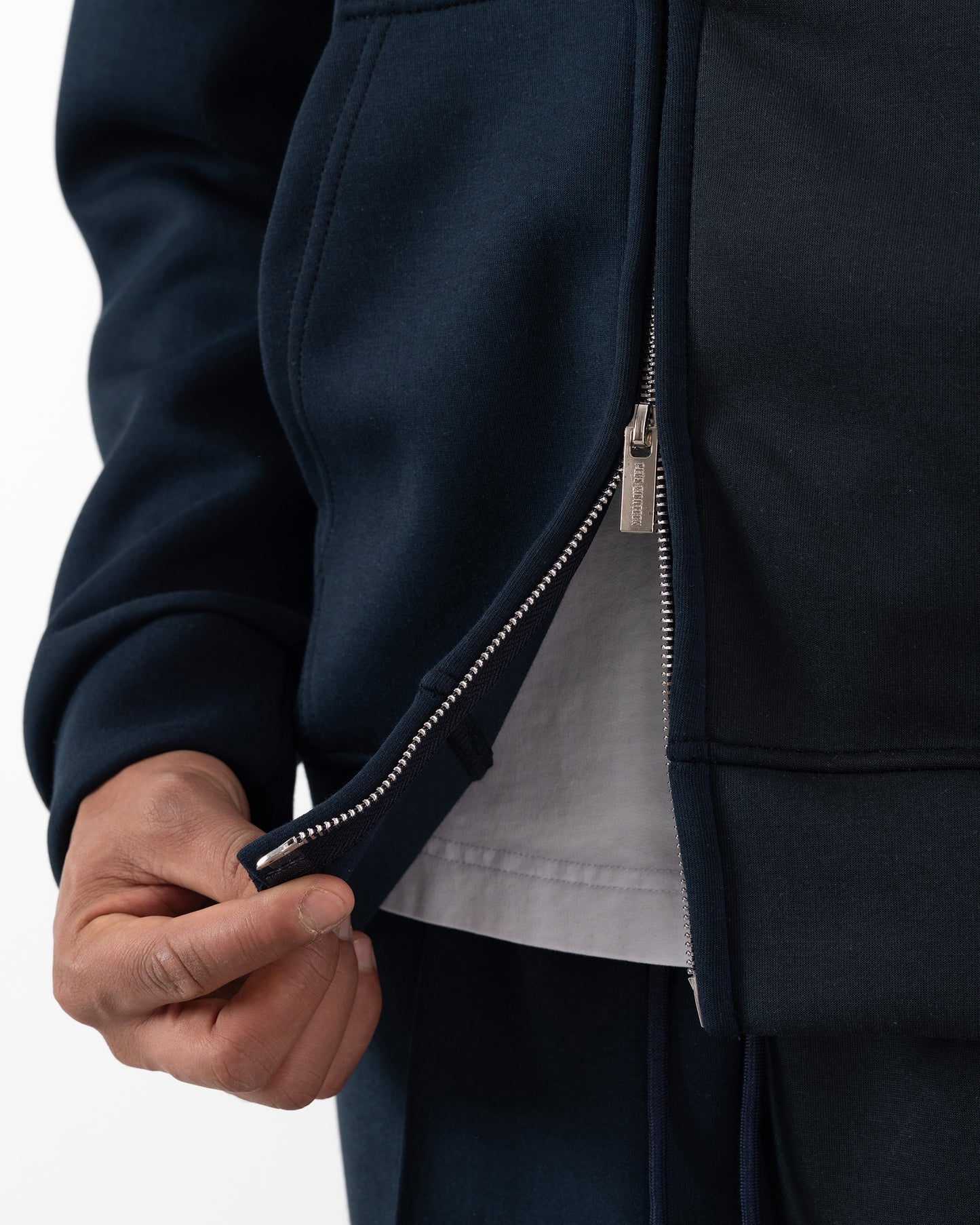 Ensemble Oversize SCUBA – Hoodie Zip + Jogging – Plus Eighteen - BLEU MARINE