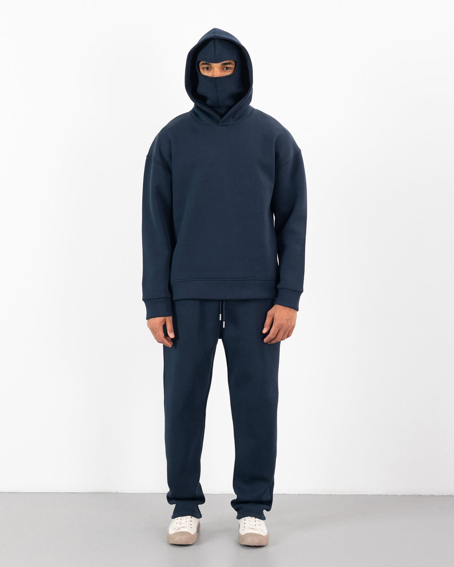 HOODIE CAGOULE SCUBA – Oversize Premium - Bleu Marine