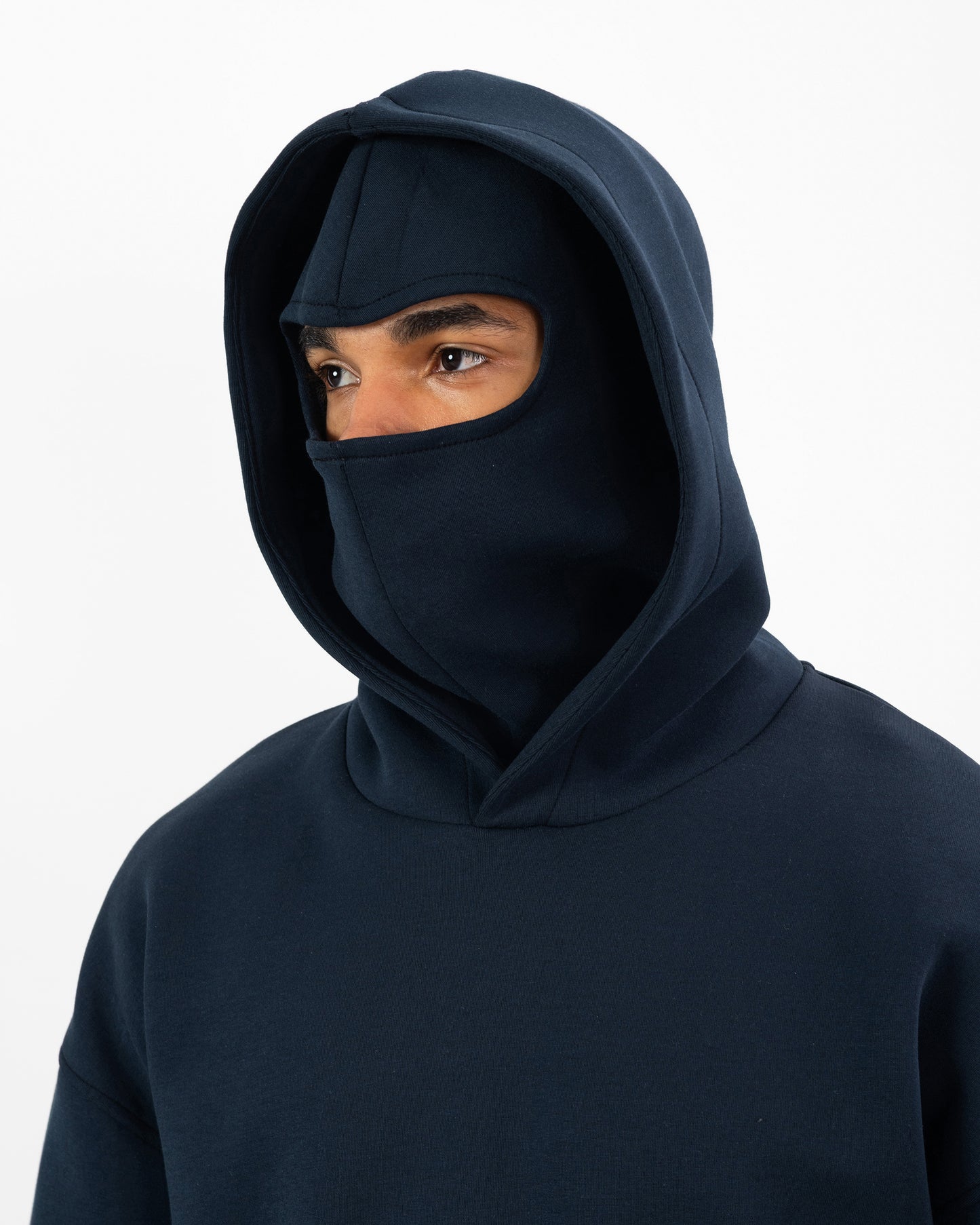 HOODIE CAGOULE SCUBA – Oversize Premium - Bleu Marine