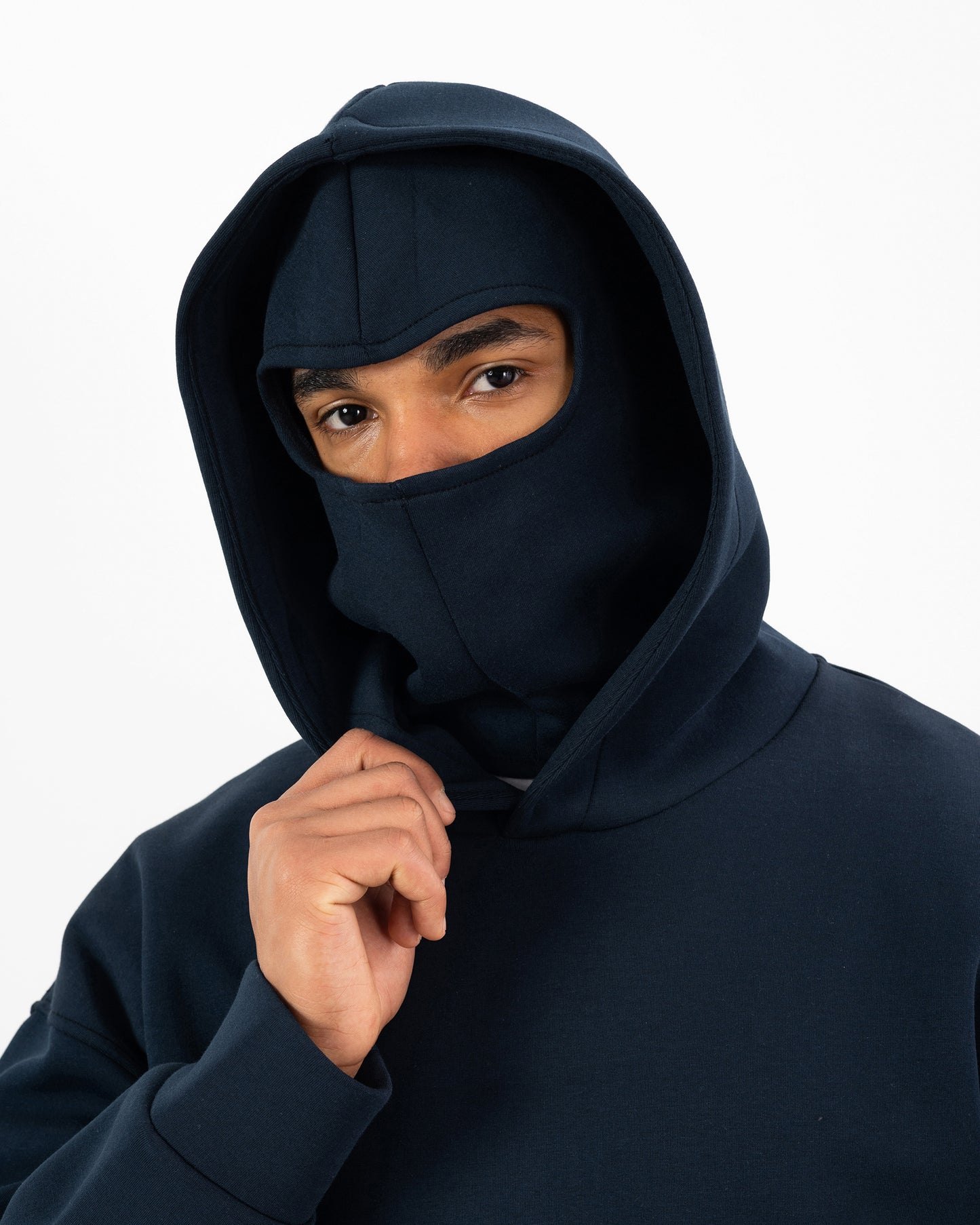 HOODIE CAGOULE SCUBA – Oversize Premium - Bleu Marine