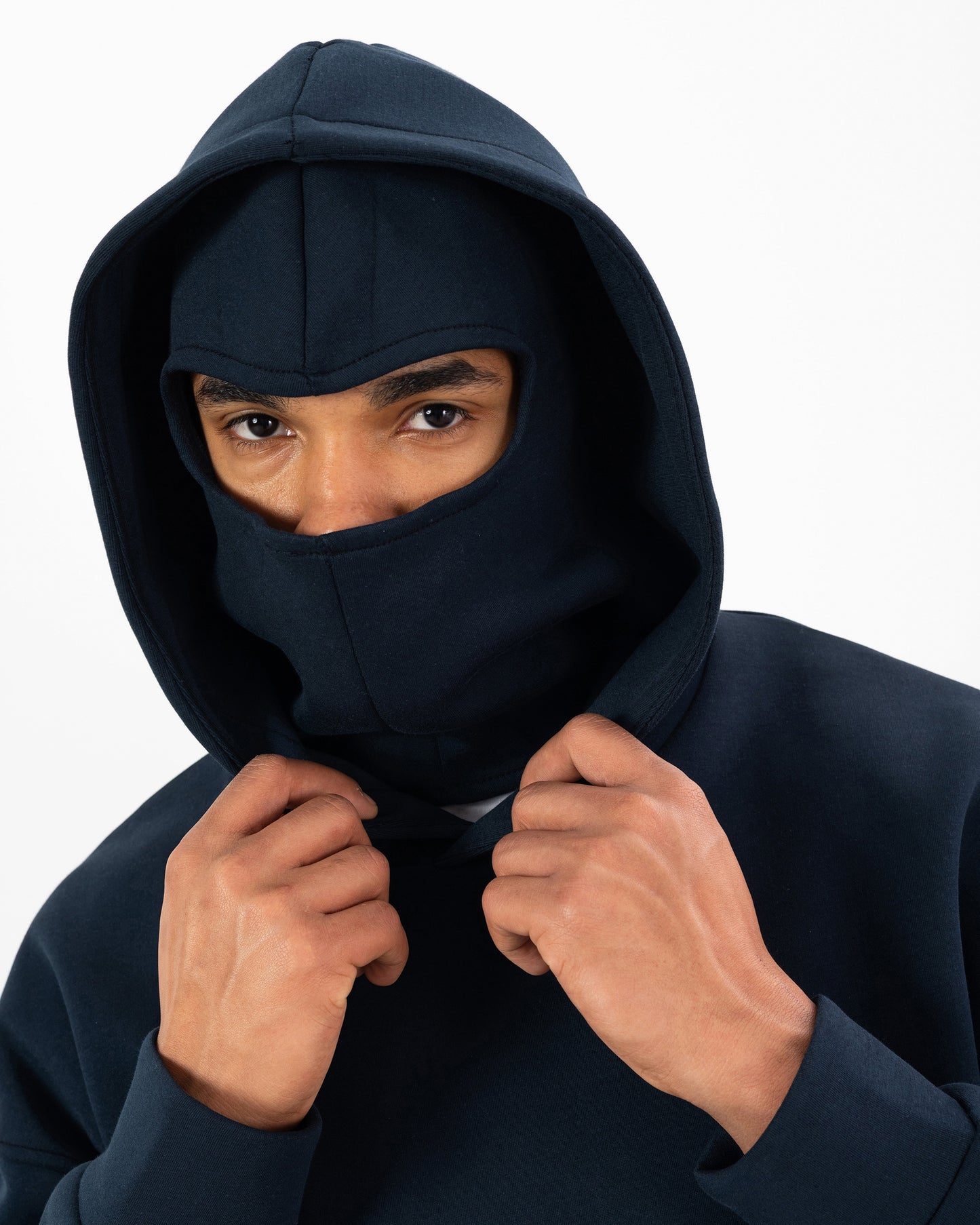 HOODIE CAGOULE SCUBA – Oversize Premium - Bleu Marine