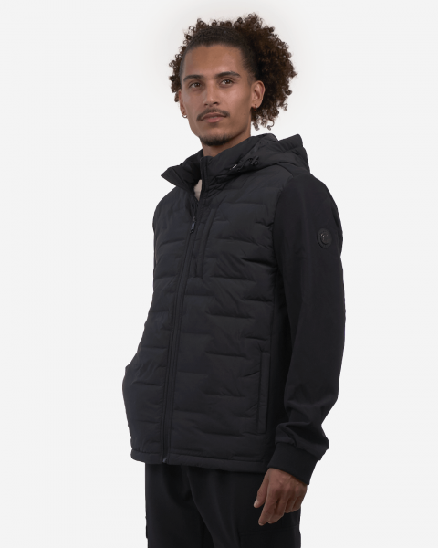 DOUDOUNE MATELASSÉE NOIR  - CHABRAND