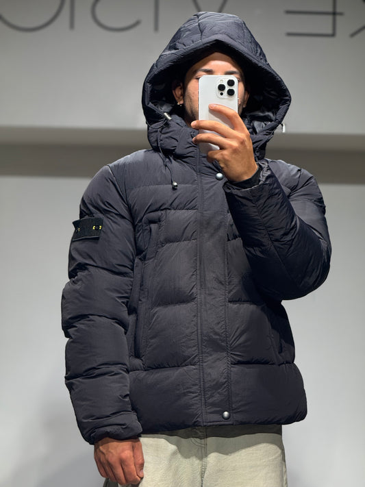 Doudoune X -FEEL 9905 Homme — Blouson Hiver Chaud à Capuche Amovible