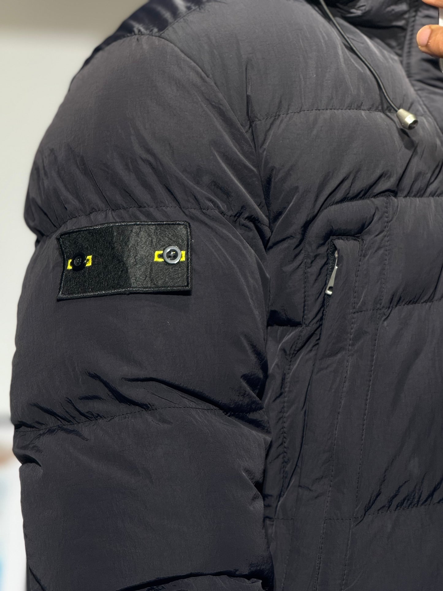 Doudoune X -FEEL 9905 Homme — Blouson Hiver Chaud à Capuche Amovible