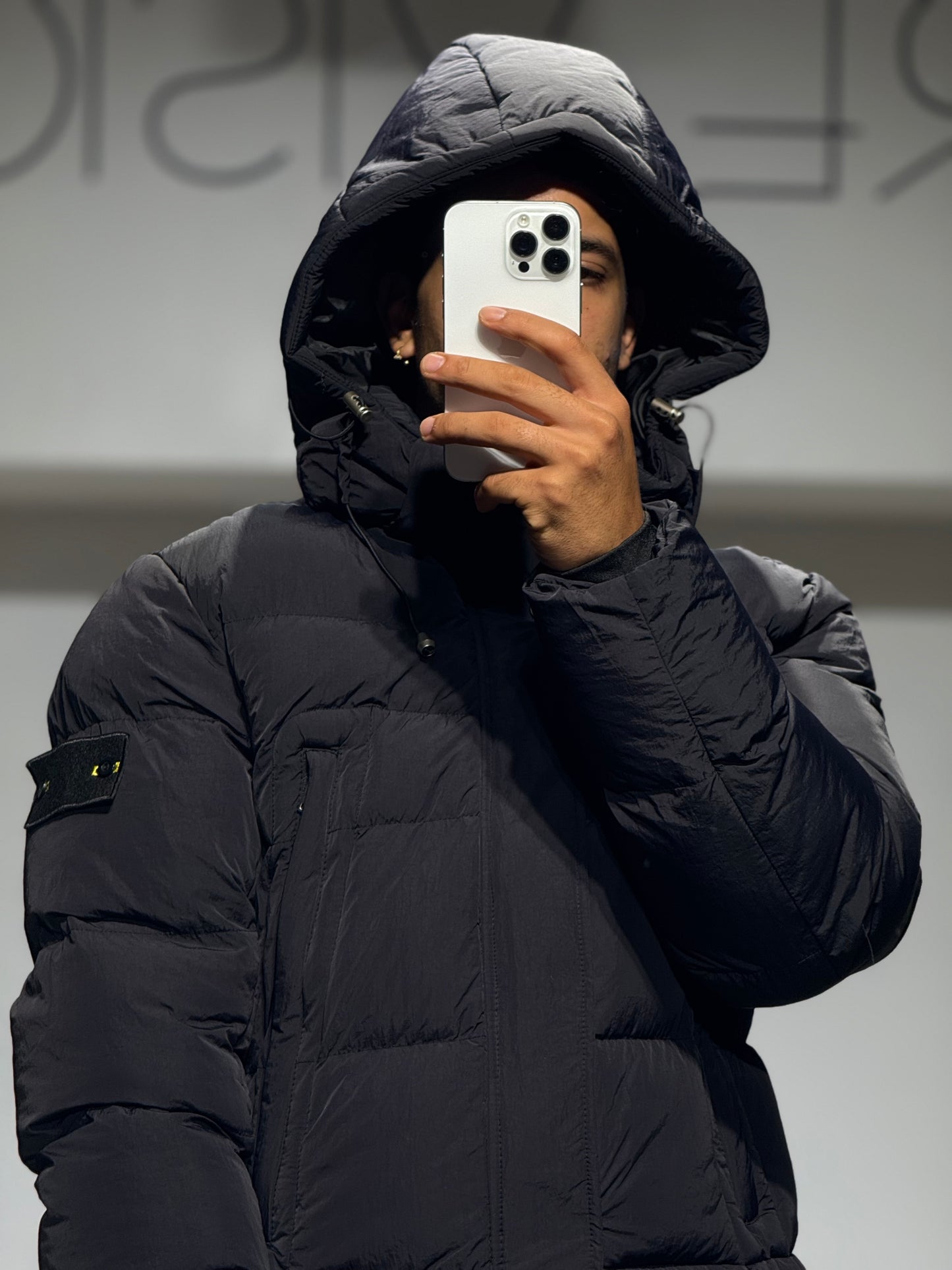 Doudoune X -FEEL 9905 Homme — Blouson Hiver Chaud à Capuche Amovible