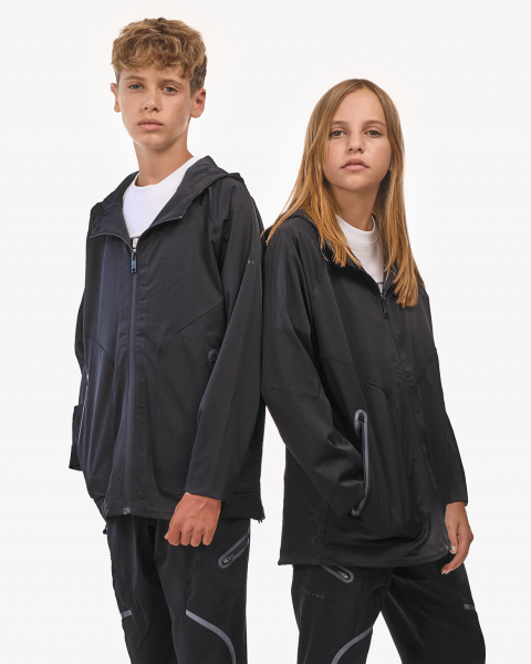 Veste junior à capuche zippée Chabrand — Coupe confortable & style urbain