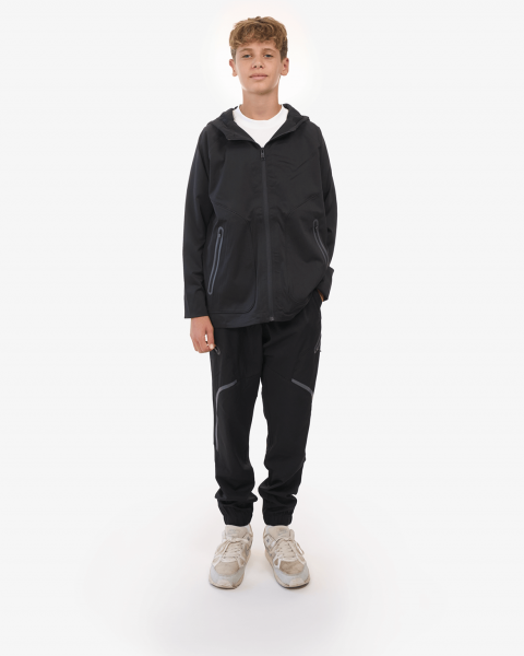 Pantalon Zippé Junior Chabrand — Noir (Tailles 8 à 14) ✅