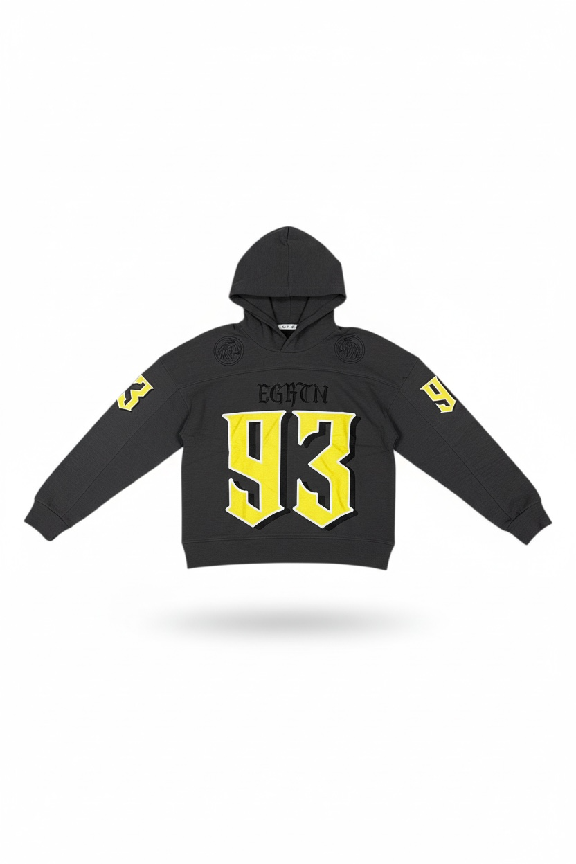 Hoodie Plus Eighteen AS-7902 – 93 Jaune  – OFF THE SYSTEM