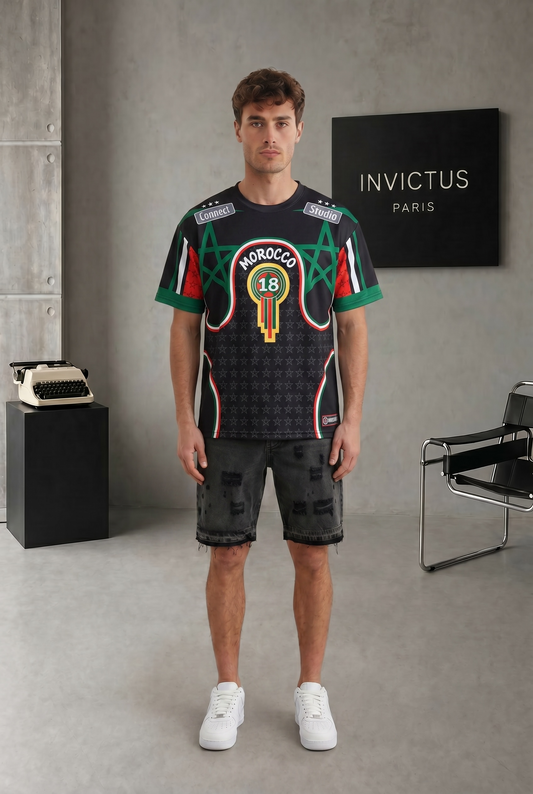 T-shirt Morocco 212 Street Jersey – Maillot Streetwear Maroc