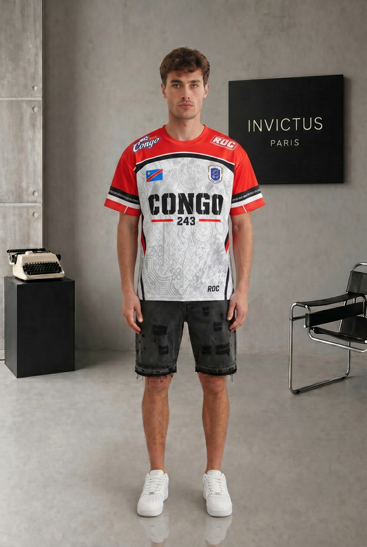 T-shirt Congo 243 RDC – Maillot Streetwear  Homme