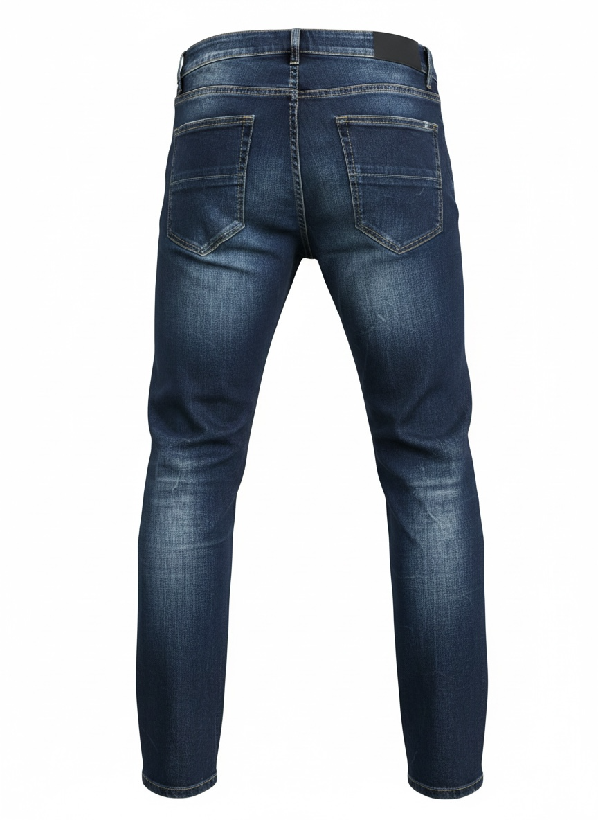 Jean Ghost Rebel Blue Destroy – Denim Stretch Homme