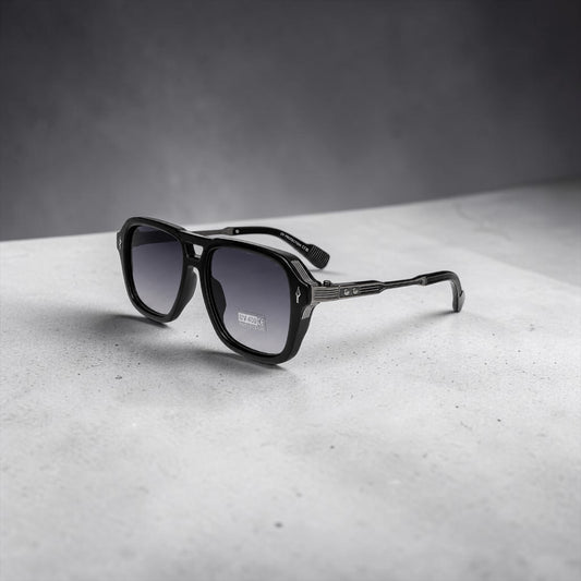 Lunettes de Soleil Black Shadow UV400 | Monture Noire Premium