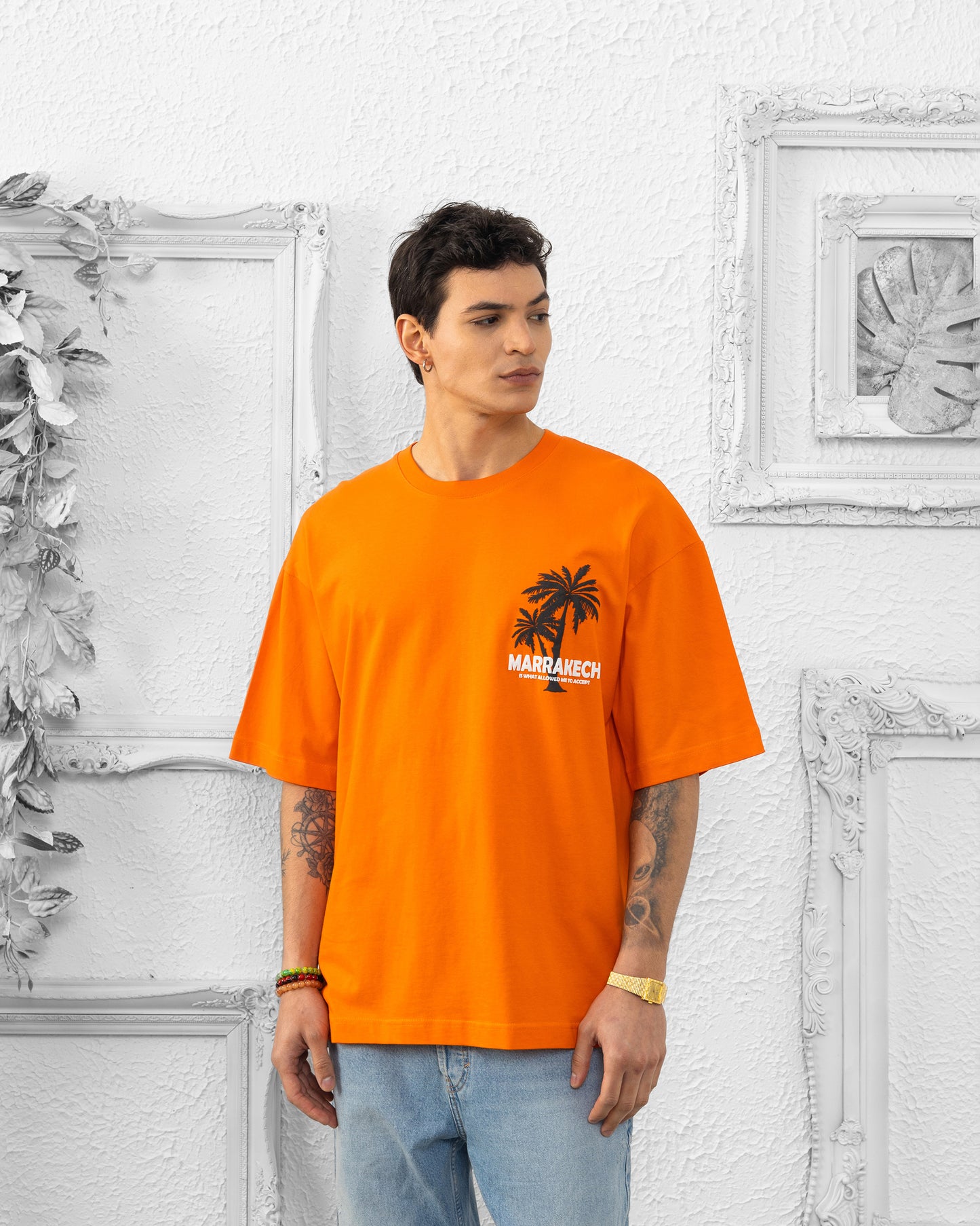 T-SHIRT MARRAKECH  - ORANGE