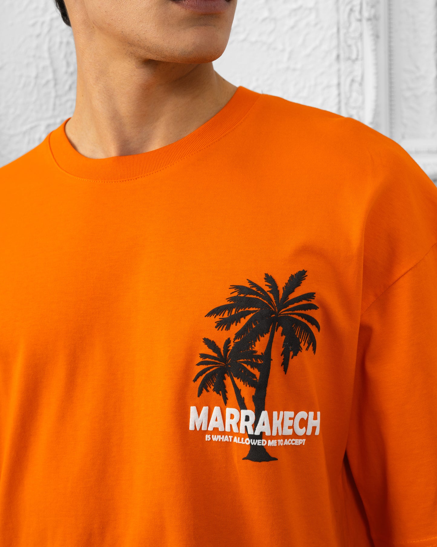 T-SHIRT MARRAKECH  - ORANGE