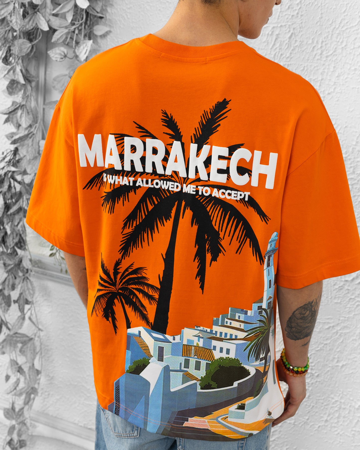 T-SHIRT MARRAKECH  - ORANGE