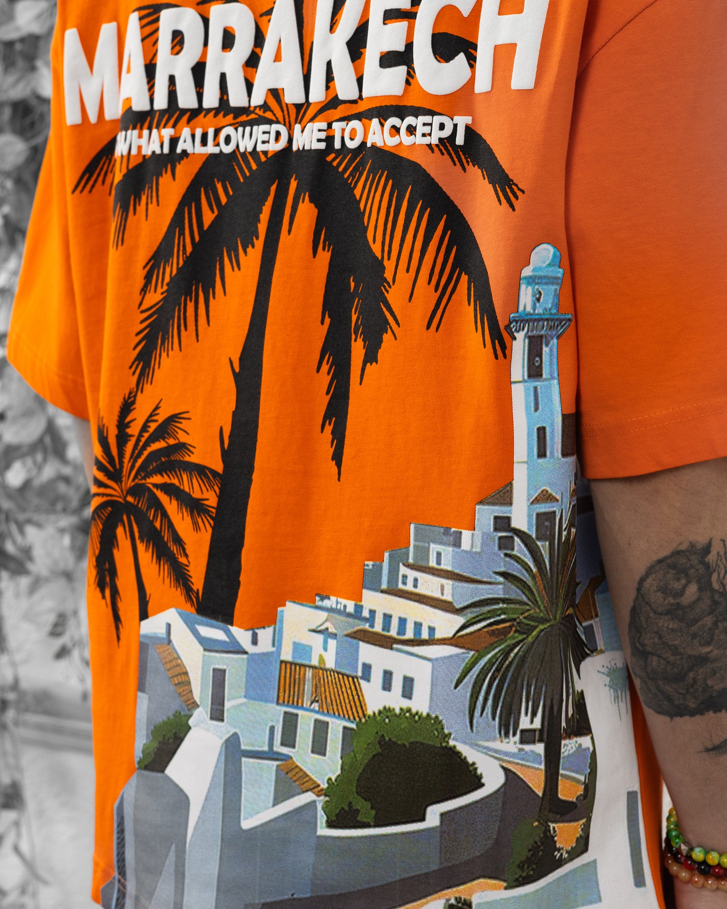 T-SHIRT MARRAKECH  - ORANGE