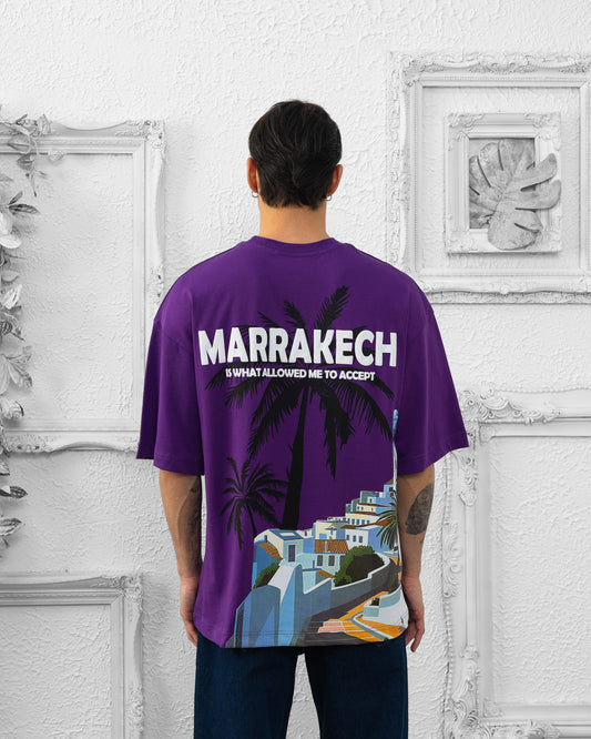 T-SHIRT MARRAKECH  - VIOLET