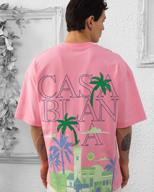 T-SHIRT CASABLANCA BRODERIE