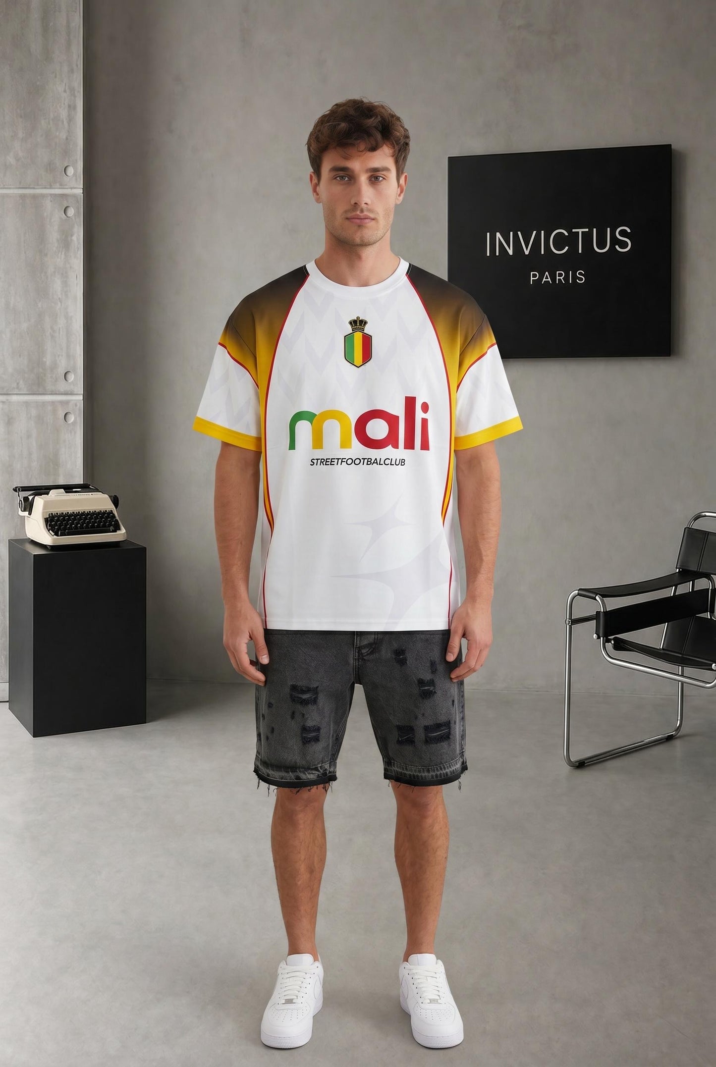 T-shirt Mali Street Football Club – Maillot Streetwear Homme